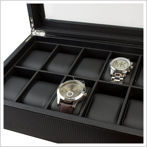 Men's Watch Organizer Box - 12 Slots – Glenor Co.