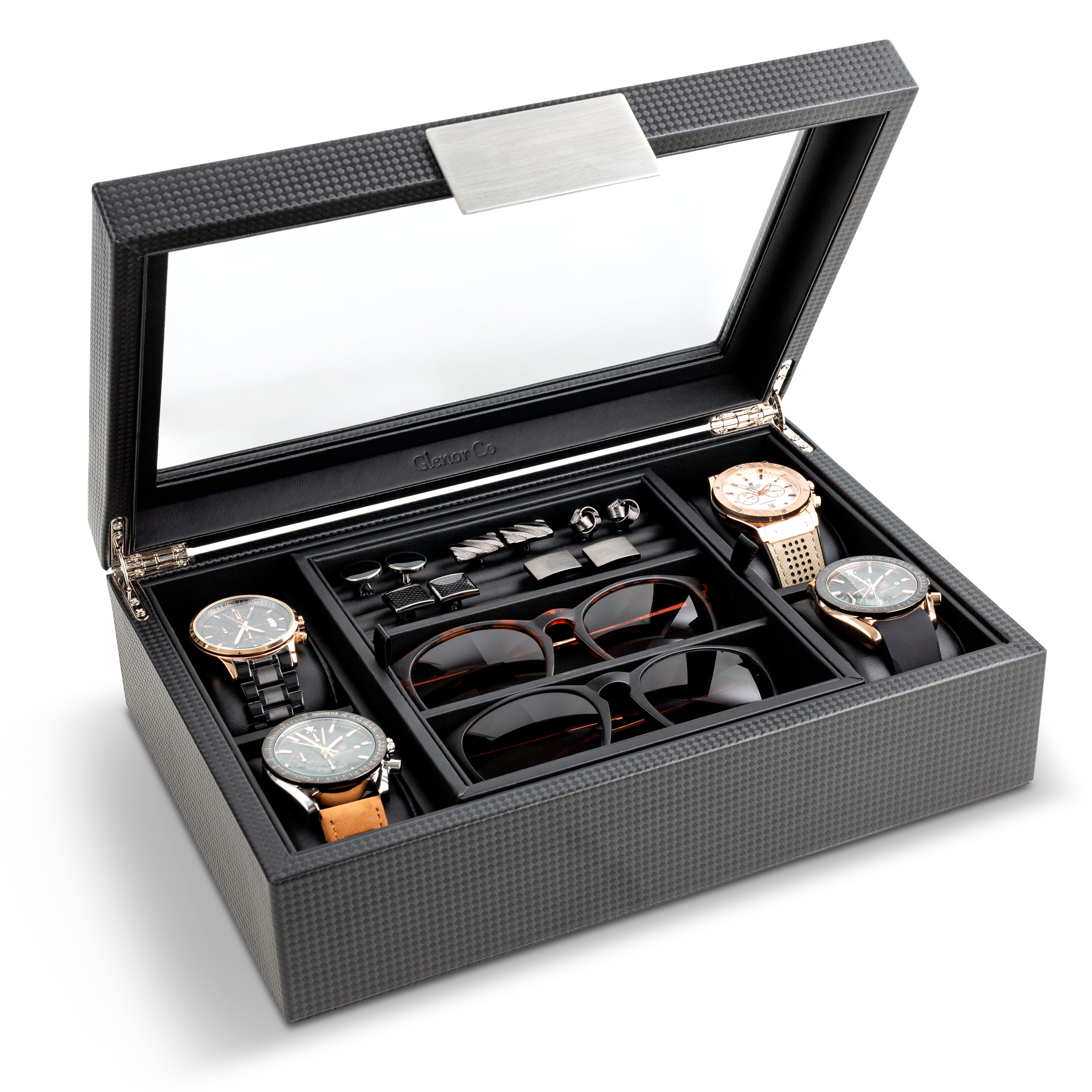 Bracelet Jewelry Box with 2 Removable Rolls – Glenor Co.