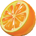 orange sliced icon