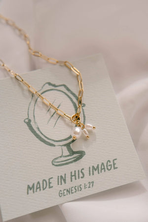 Made in His Image Charm Necklace - The Mustard Seed Marketplace