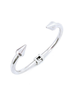 Lars Cone Silver Bangle Bracelet - The Mustard Seed Marketplace