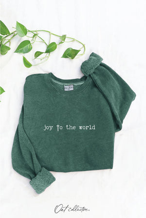 Joy To The World Crewneck - The Mustard Seed Marketplace
