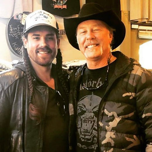 Metallica's James Hetfield at Black Shag