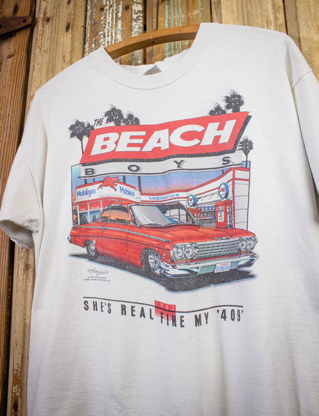 Vintage Beach Boys My 409 Concert T Shirt 1994 White XL – Black Shag ...