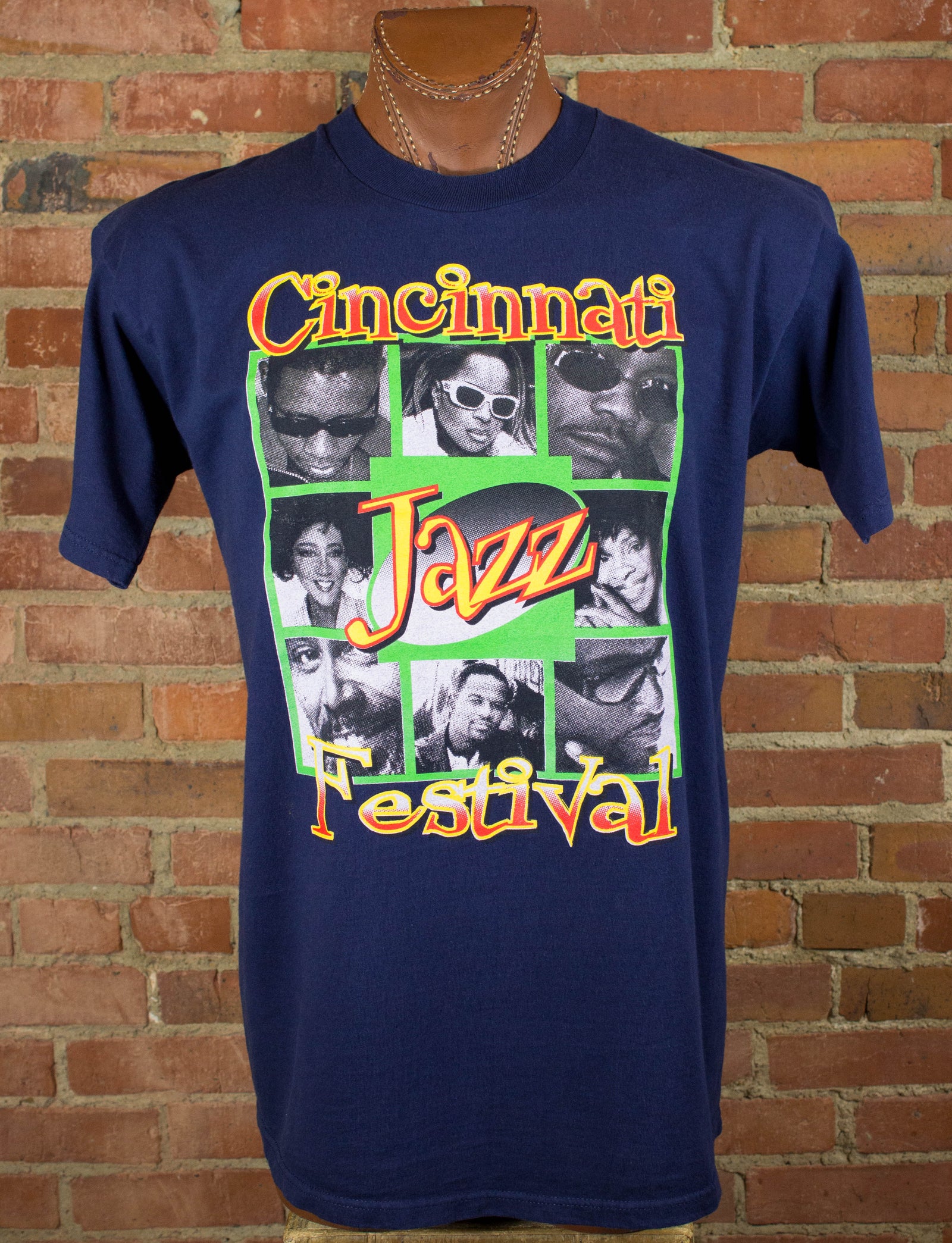 Cincinnati Jazz Festival 90s Rap Tee Concert T Shirt Mary J Blige XL