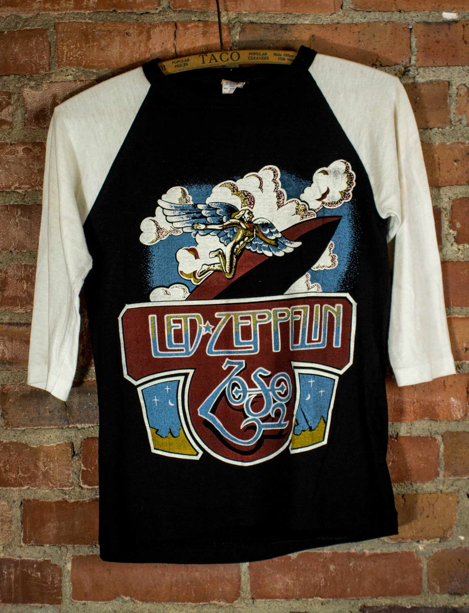 Vintage 80's Led Zeppelin Deadstock Parking Lot Bootleg Concert T Shir ...