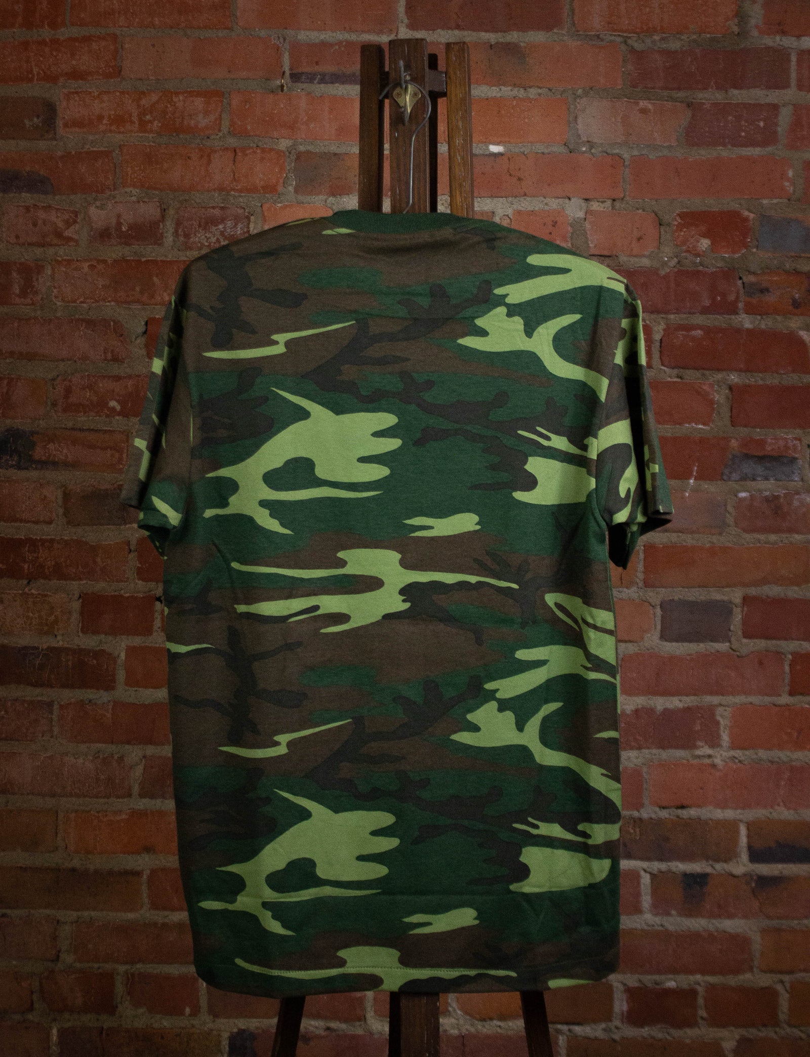 Stop Fucking The Planet T Shirt Camo Large – Black Shag Vintage