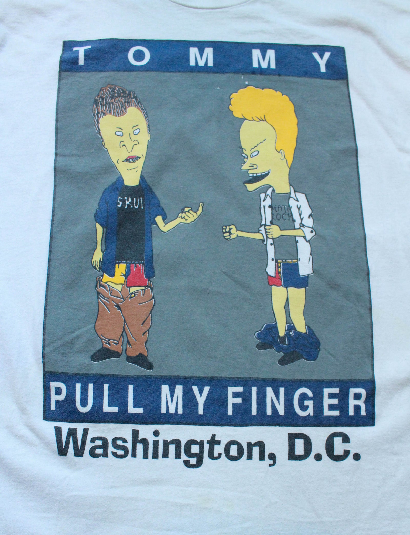 tommy pull my finger t shirt