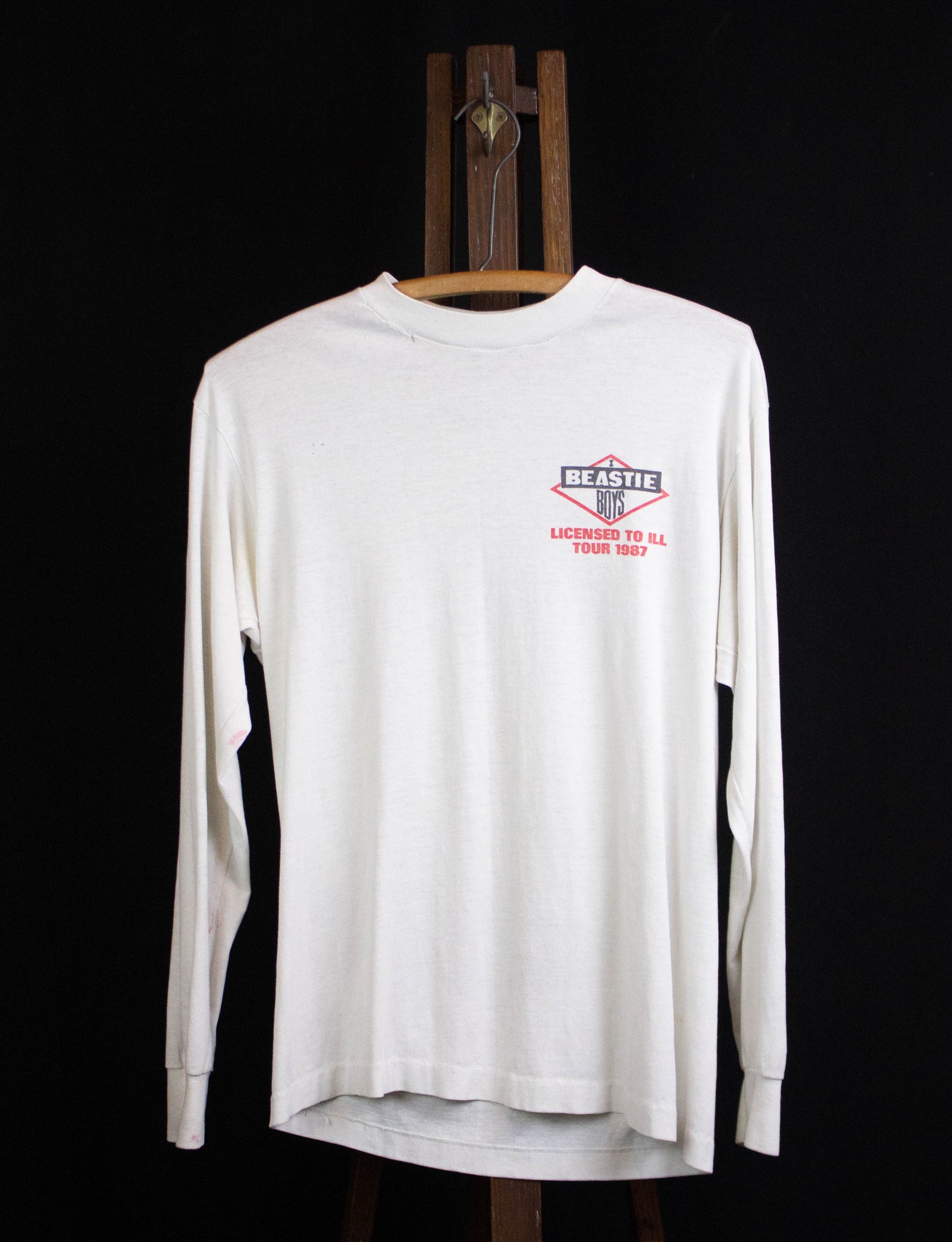 Vintage 1987 Beastie Boys Licensed To Ill Long Sleeve Concert T