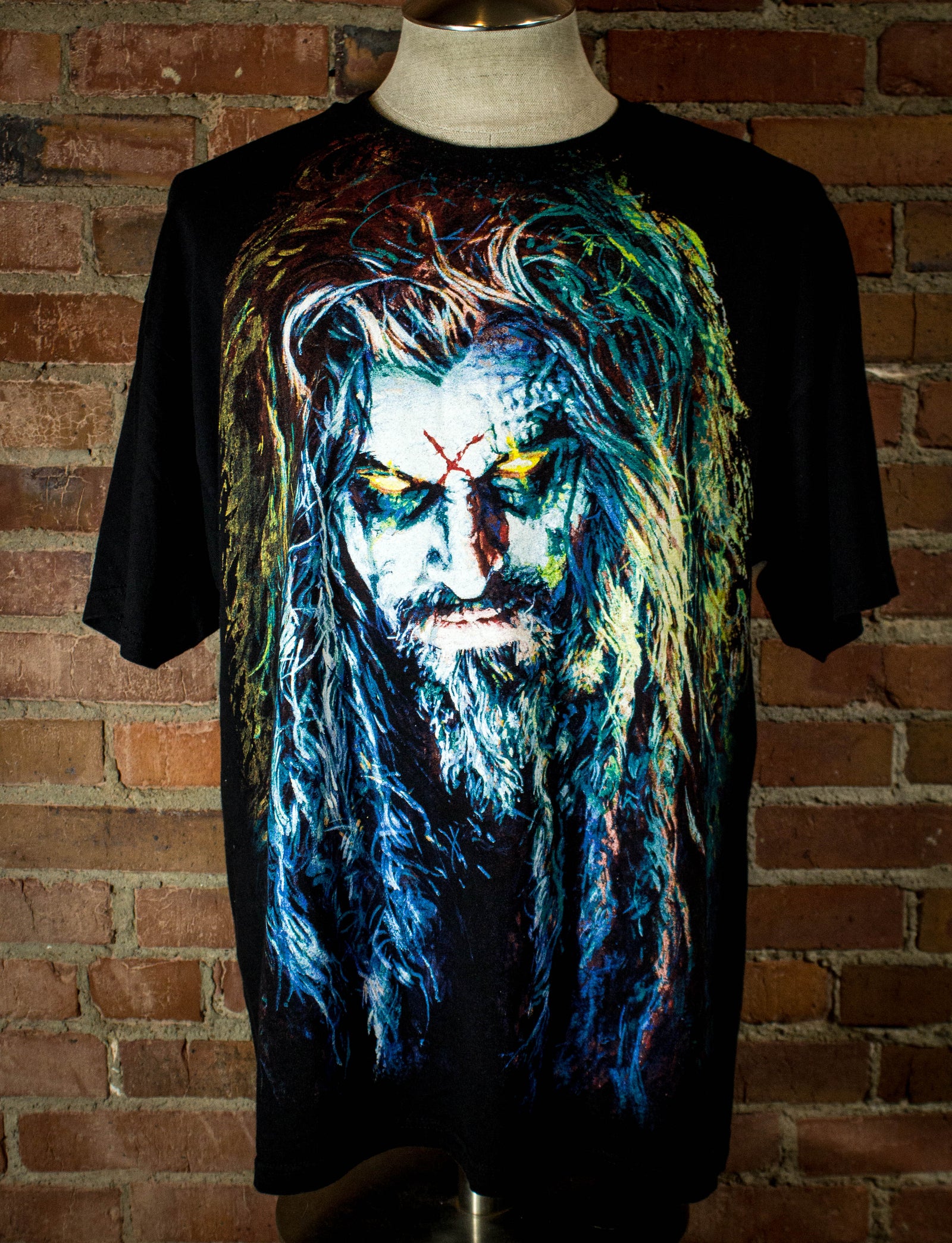 Vintage 1998 Rob Zombie 100% Hardcore Zombie Mother Fucker Concert T Shirt  Unisex XL