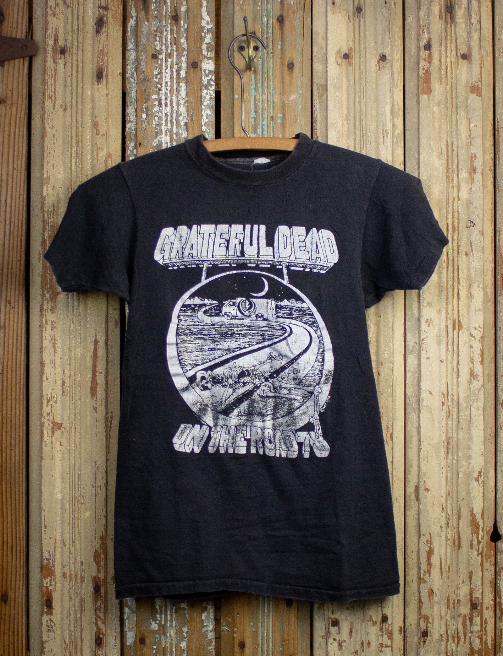 Boos Woordenlijst verantwoordelijkheid Vintage Grateful Dead On The Road Concert T Shirt 1978 Black XS – Black  Shag Vintage