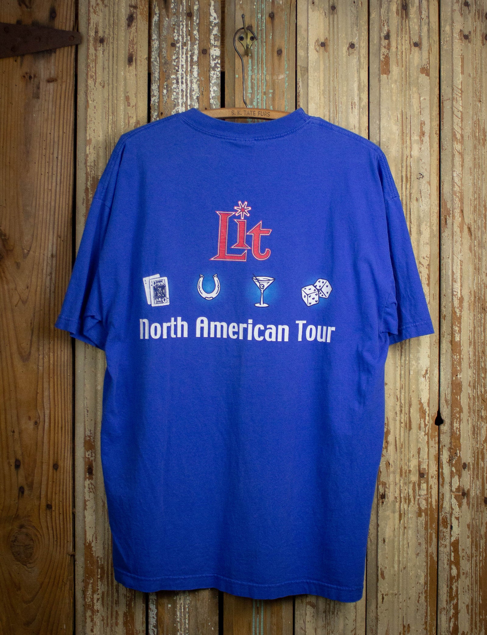 Vintage Lit North American Tour Concert T Shirt 90s Blue XL