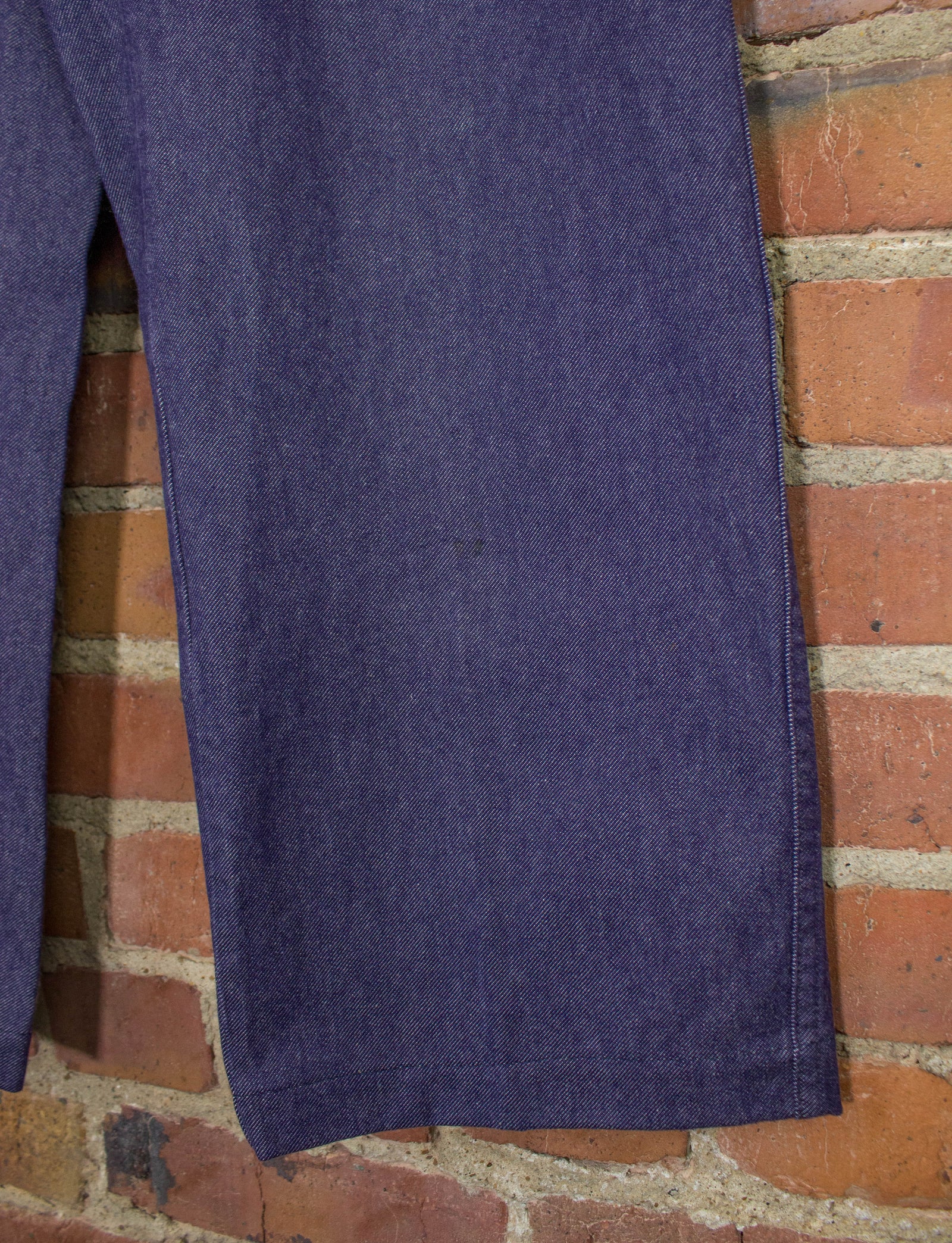 Vintage Purple French Denim Work Pants Size 33x29