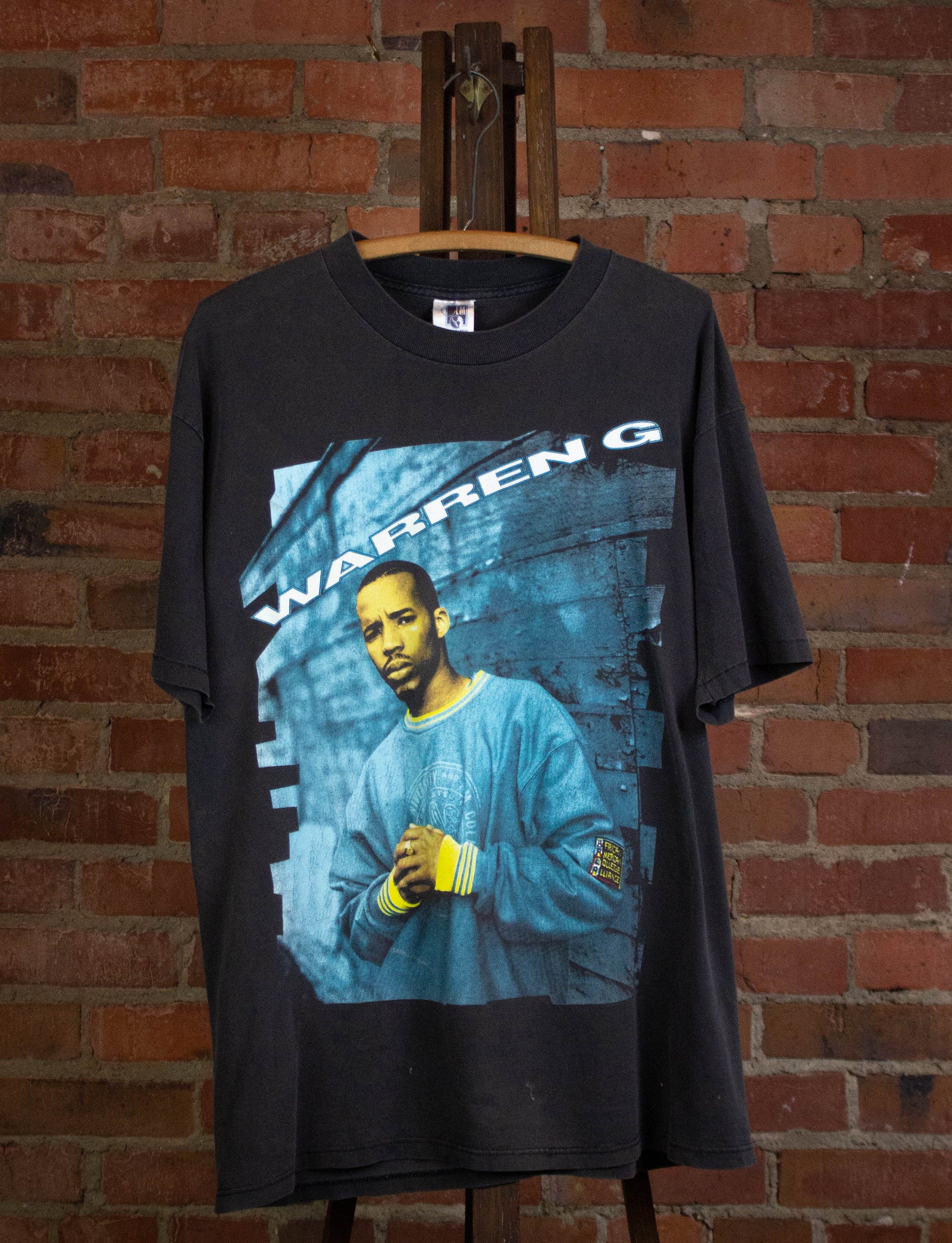 Leuk vinden verbinding verbroken De stad Vintage Warren G 1994 This DJ Be Rap T Shirt Black XL – Black Shag Vintage