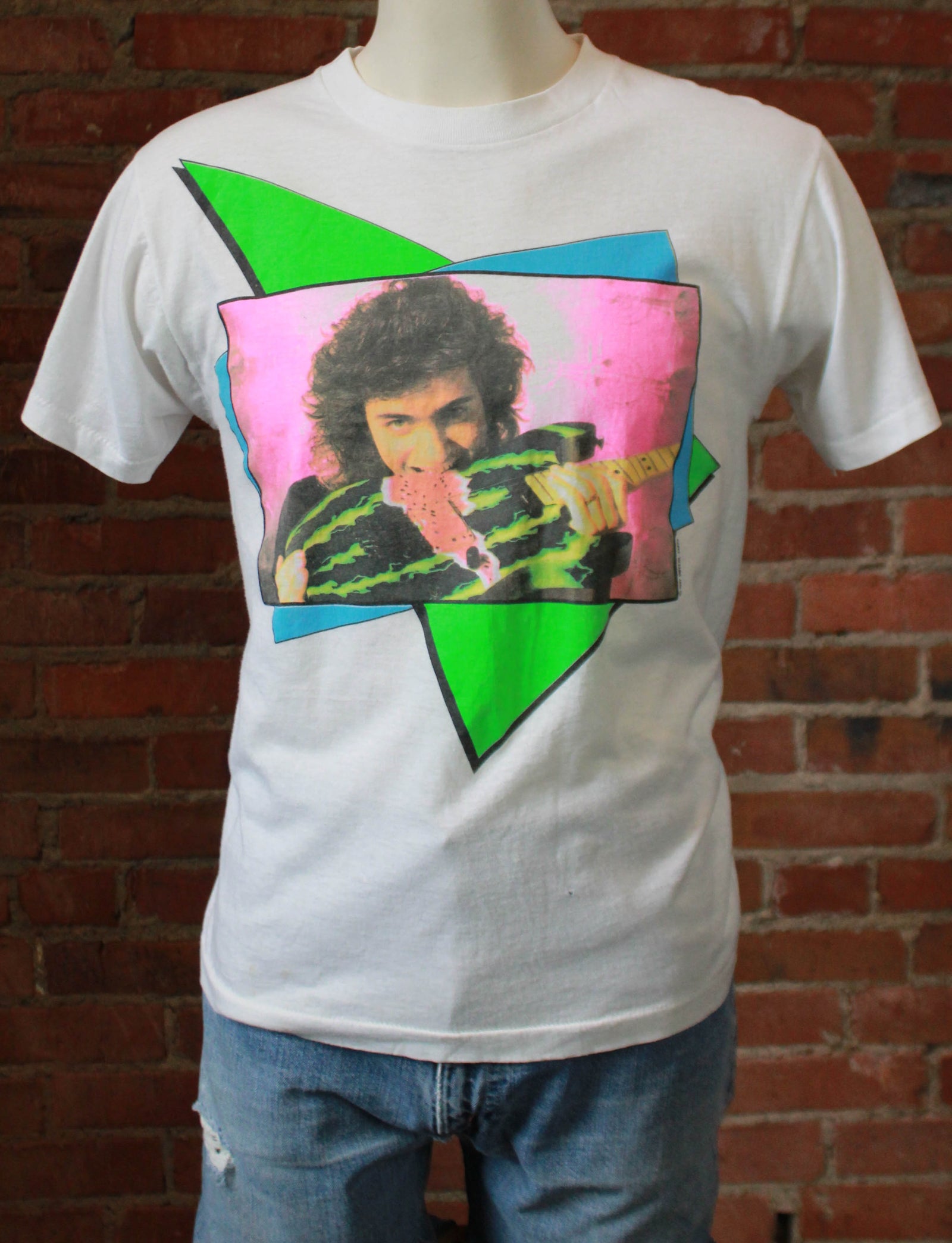 Vintage Dweezil Zappa Concert T Shirt 1987 Tour 