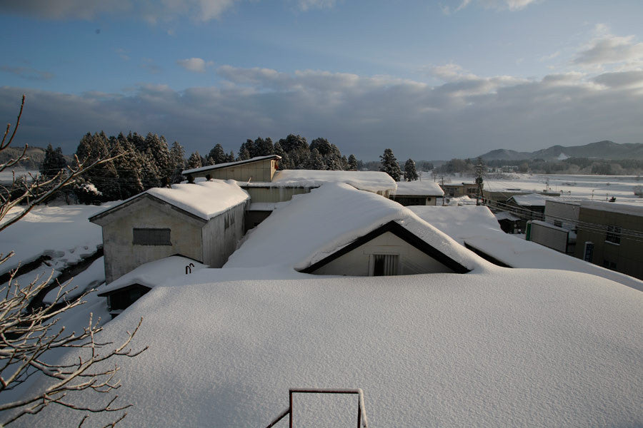 Dewatsuru Brewery in winter