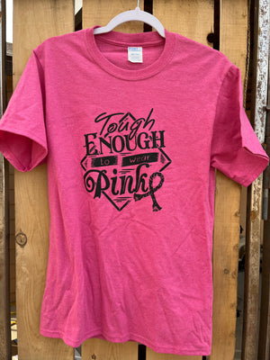 Pink Unisex Tee - Tough Enough Store