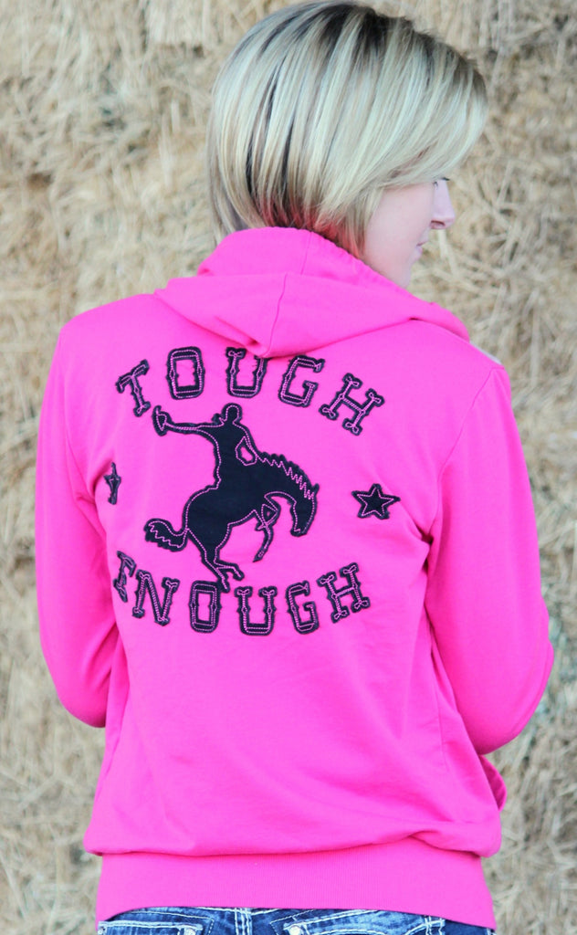 pink broncos hoodie