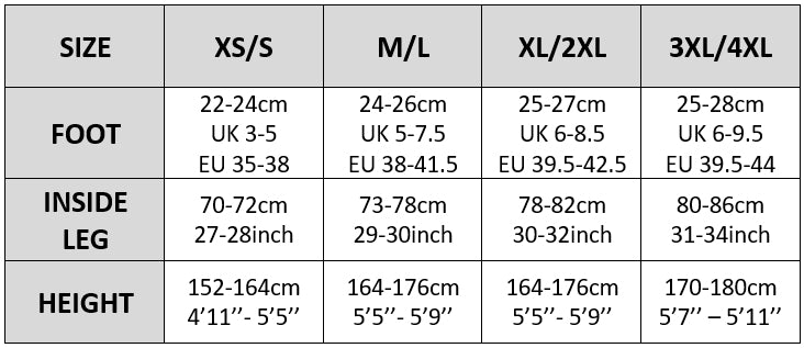 Lores holdups plus size chart