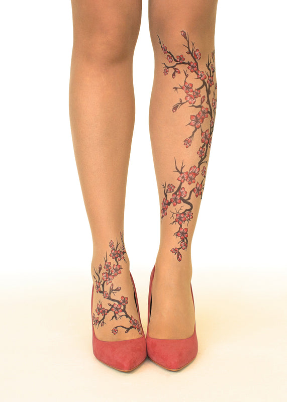 Laura Cotton Rich Opaque Tights by Steven – DressMyLegs