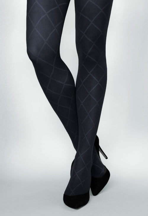 Colette Baroque Patterned Opaque Tights by Veneziana – DressMyLegs