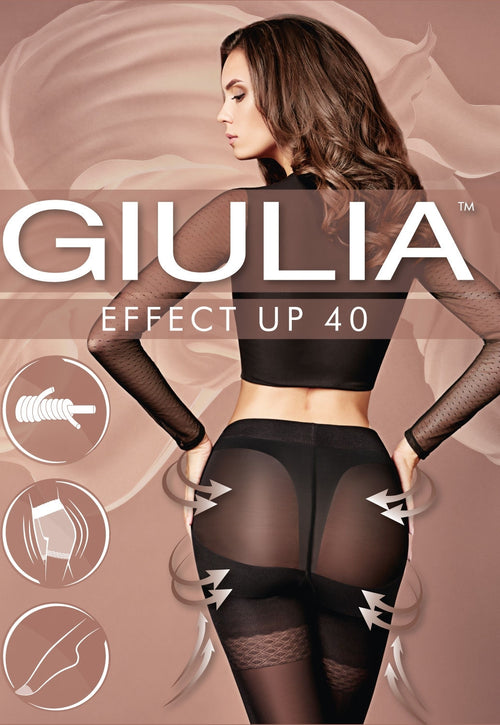 Body Modelling 40 Den Lace Brief Sheer Tights by Giulia – DressMyLegs