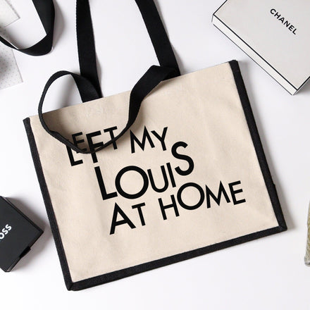 Left The Louis At Home Tote Bag 2 – handford & mason