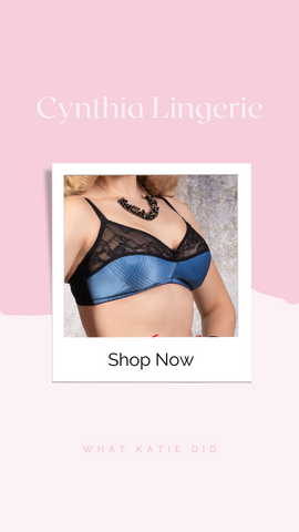 blue satin vintage inspired bra