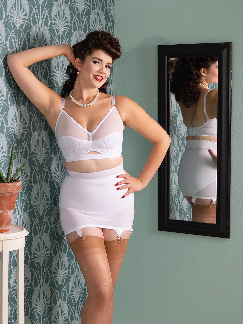 Smooth Your Hips And Derierre In A 1950s Style Open Bottom Girdle What Katie Did Ltd