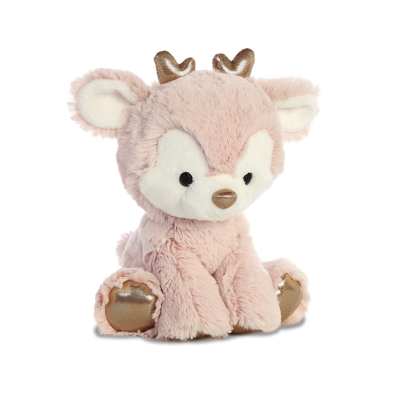 pink reindeer teddy