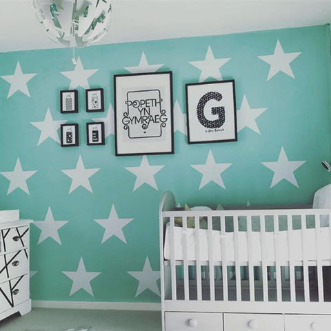 large star wall stickers