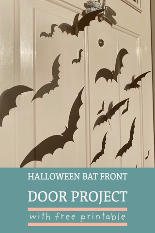 halloween front door project