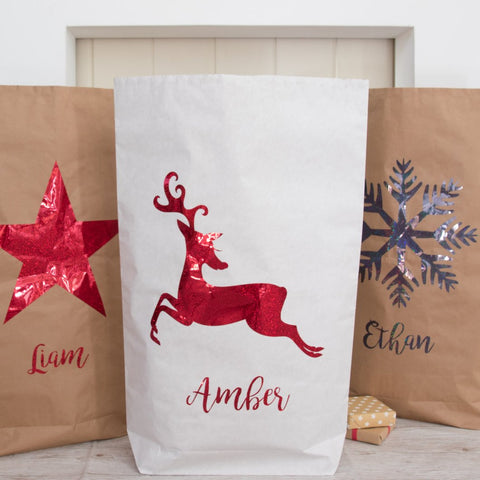 Personalised Christmas sacks