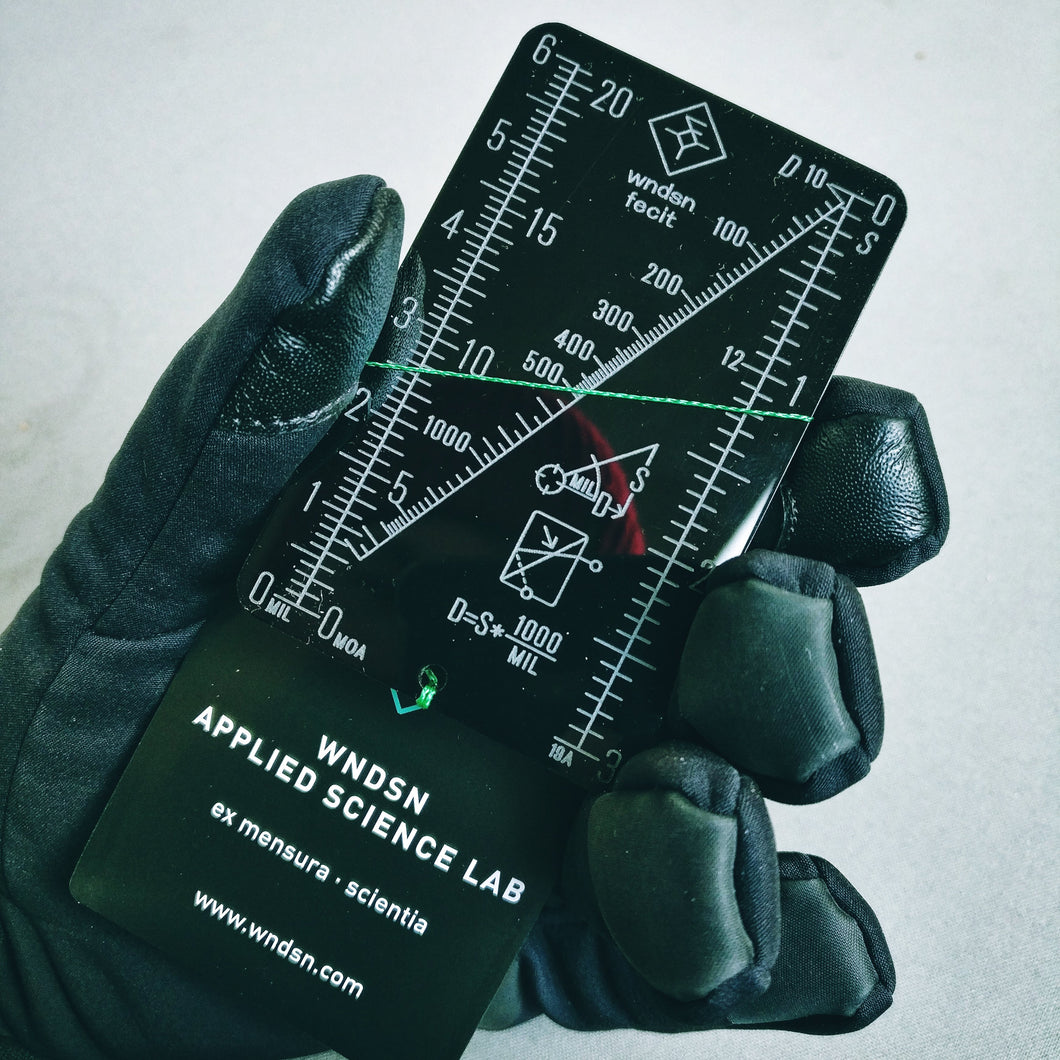 Wndsn Mil/Moa Range Calculator (MMC) Wndsn XPD