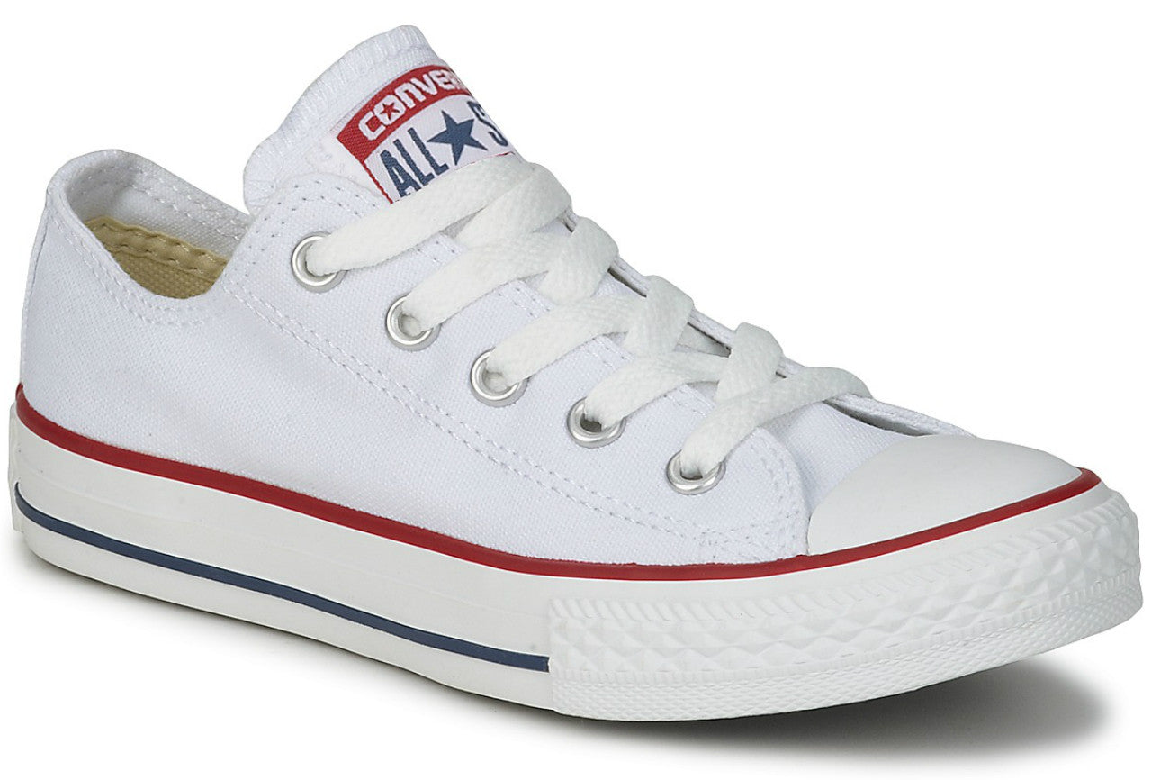 white low top converse all star