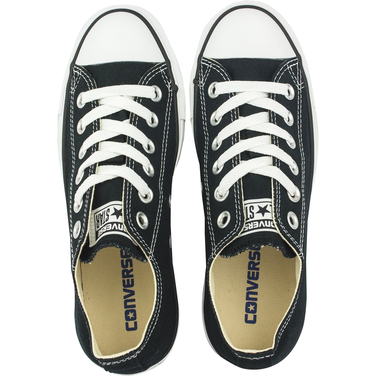 black converse womens low tops