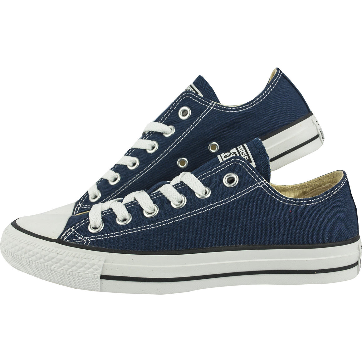 converse all star ox low navy blue canvas