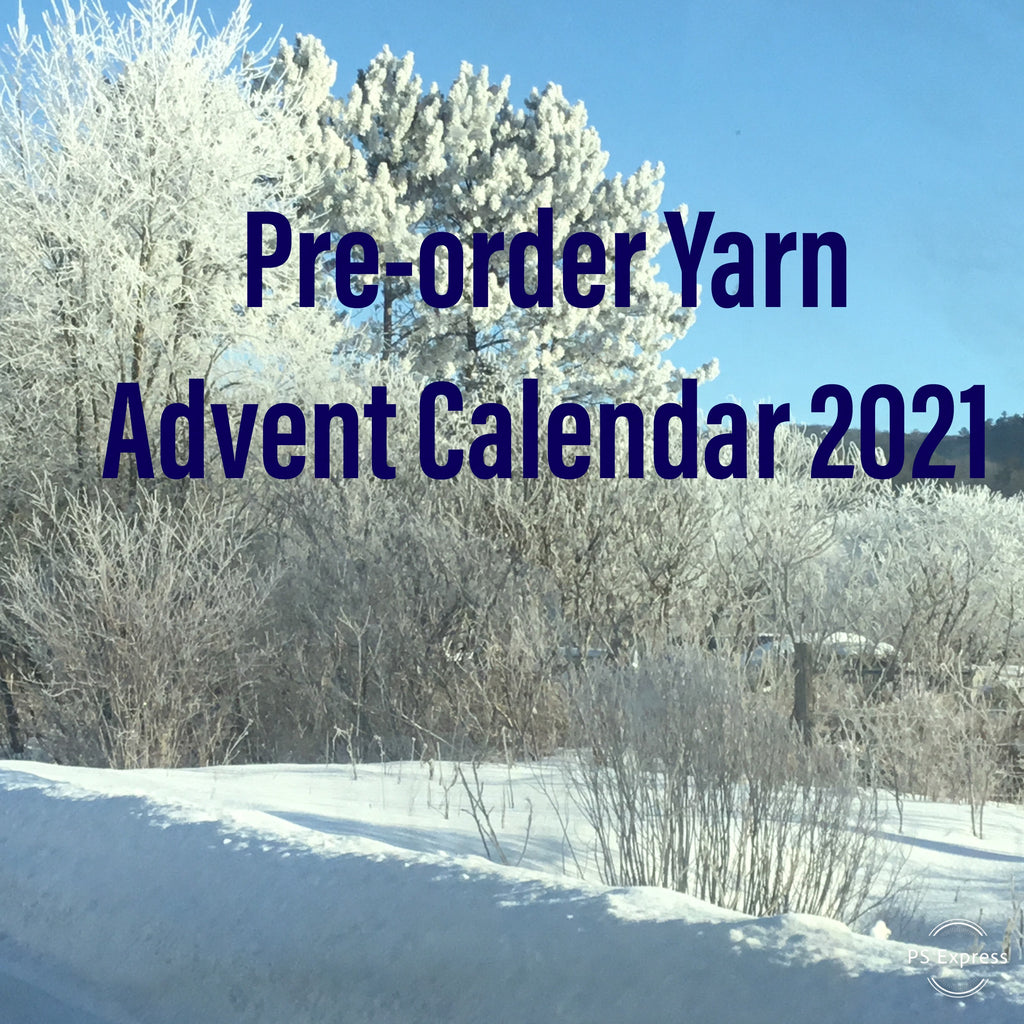 Preorder Advent Yarn Calendar. Kat's Riverside Studio