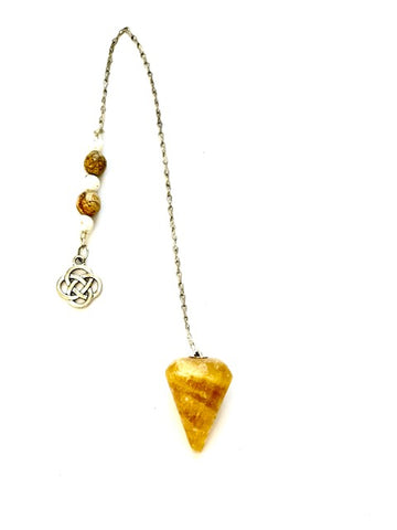 citrine pendulum