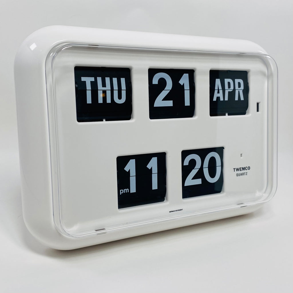 Calendar wall clock - Twemco - Homeware - Shop