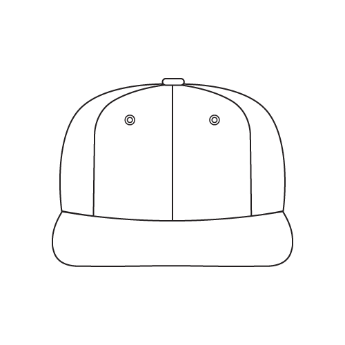 Customized flat brim hat – Akadema
