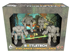 Battletech - Star League Command lance - Alpha Omega Hobby