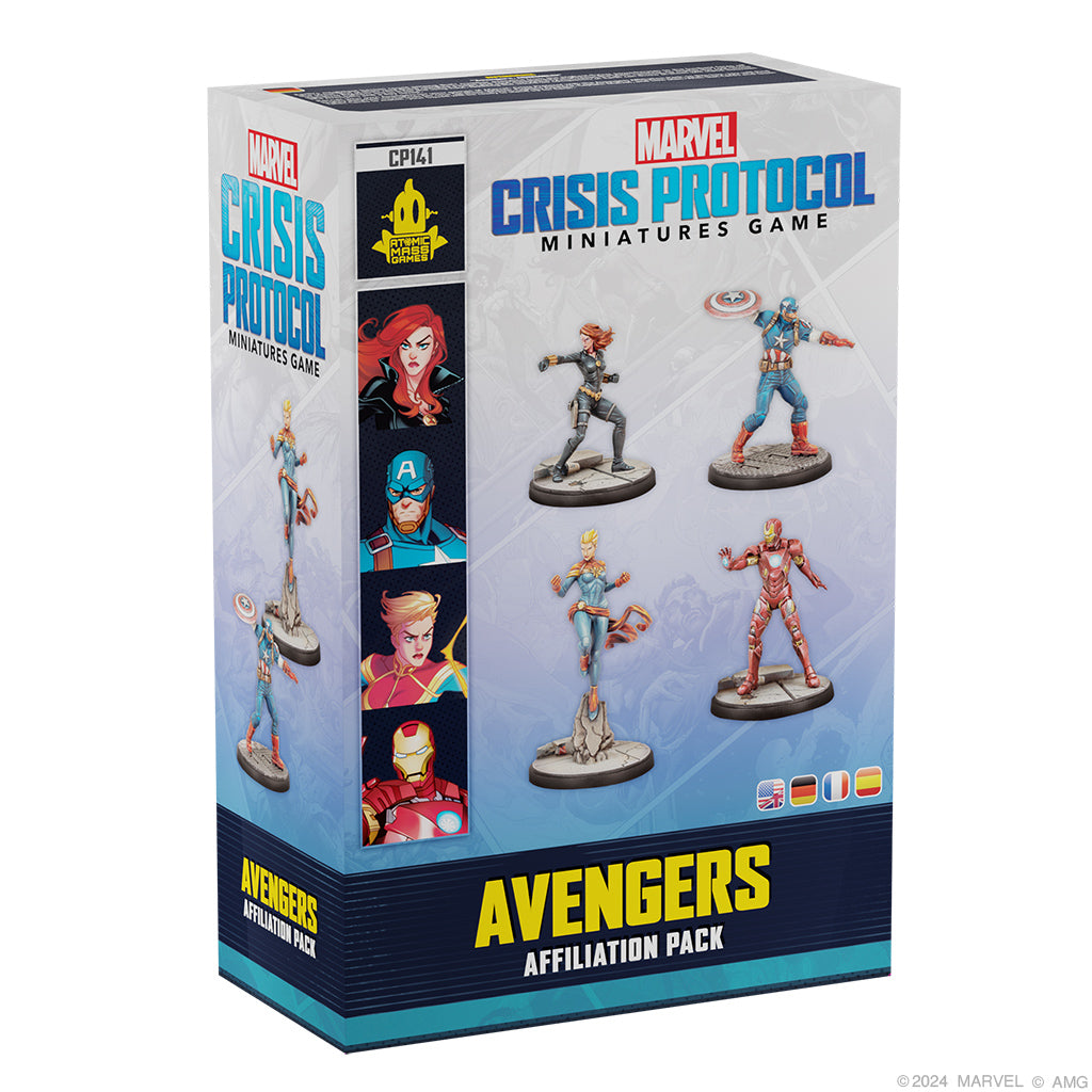 Marvel: Crisis Protocol - Avenges Affiliation pack