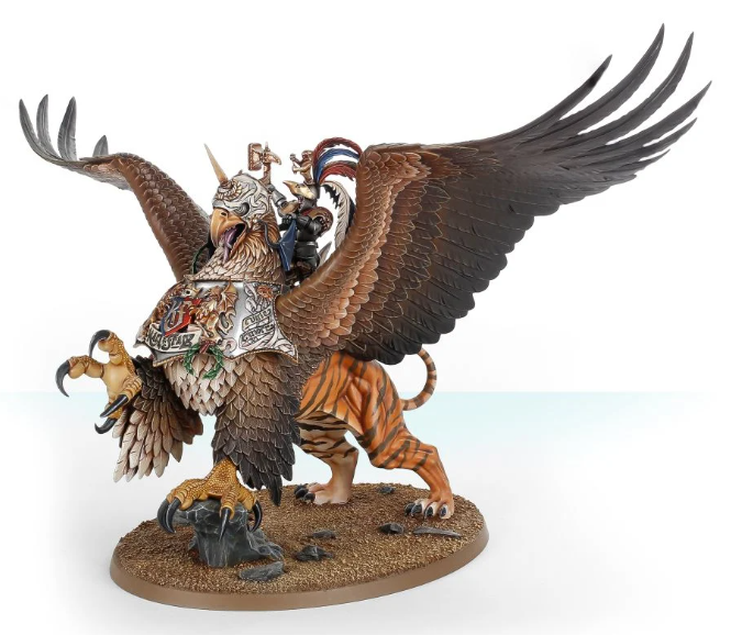 Citys of Sigmar Battlemage / General on Griffon – Alpha Omega Hobby