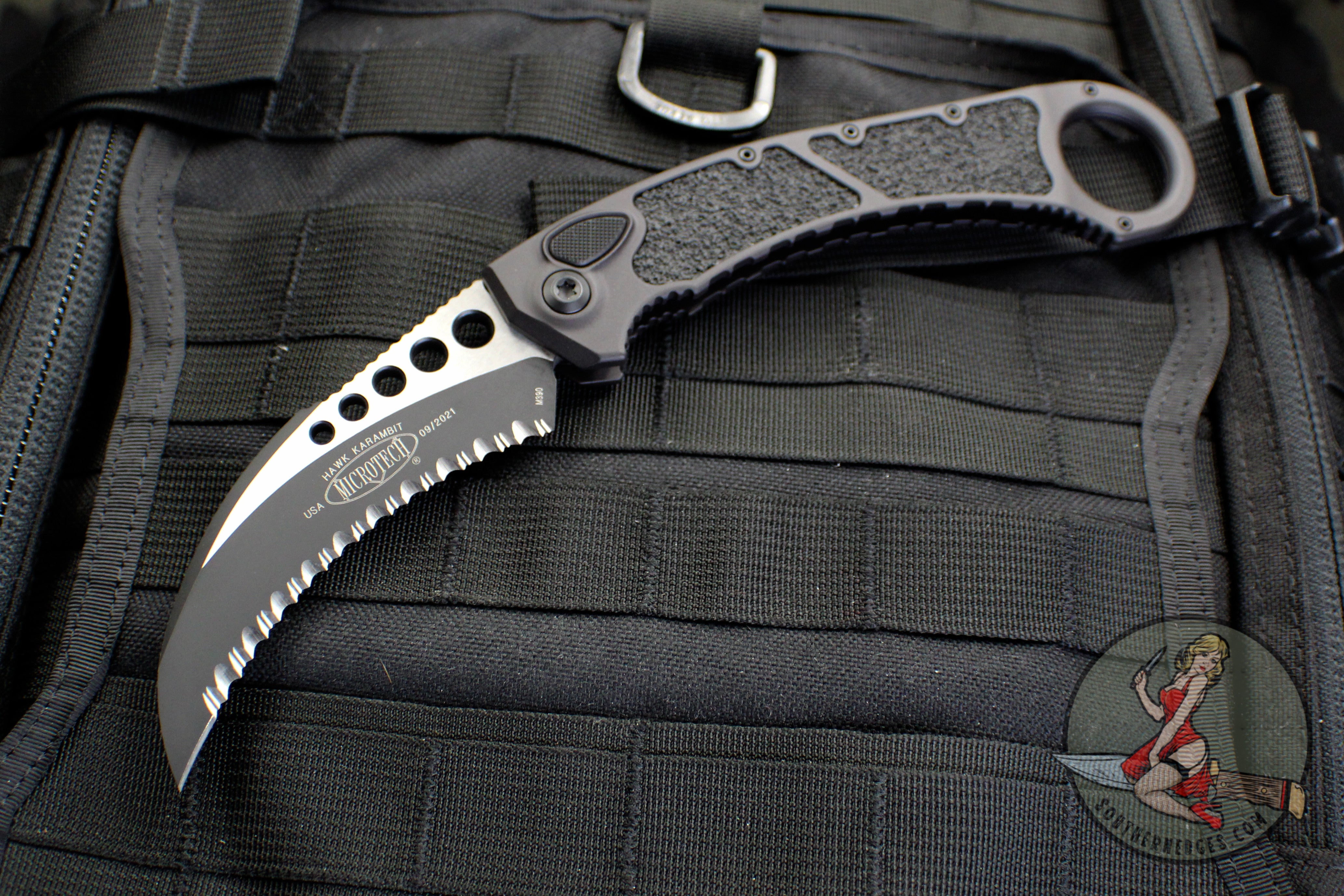 Black Hawk Karambit Butterfly Knife Stainless Steel