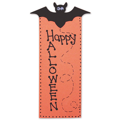 Halloween Bat Bookmark Craft for Halloween