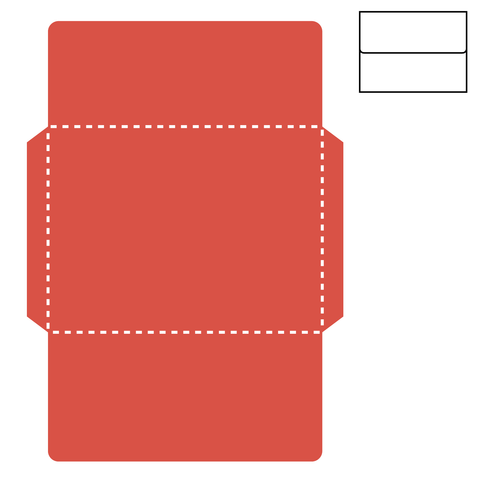 a6 envelope size white