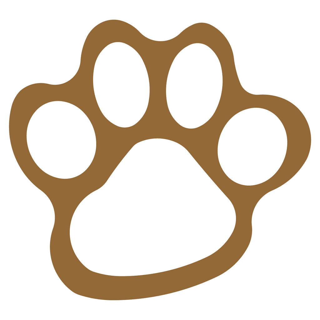 Paw Print Mascot #1 – AccuCut