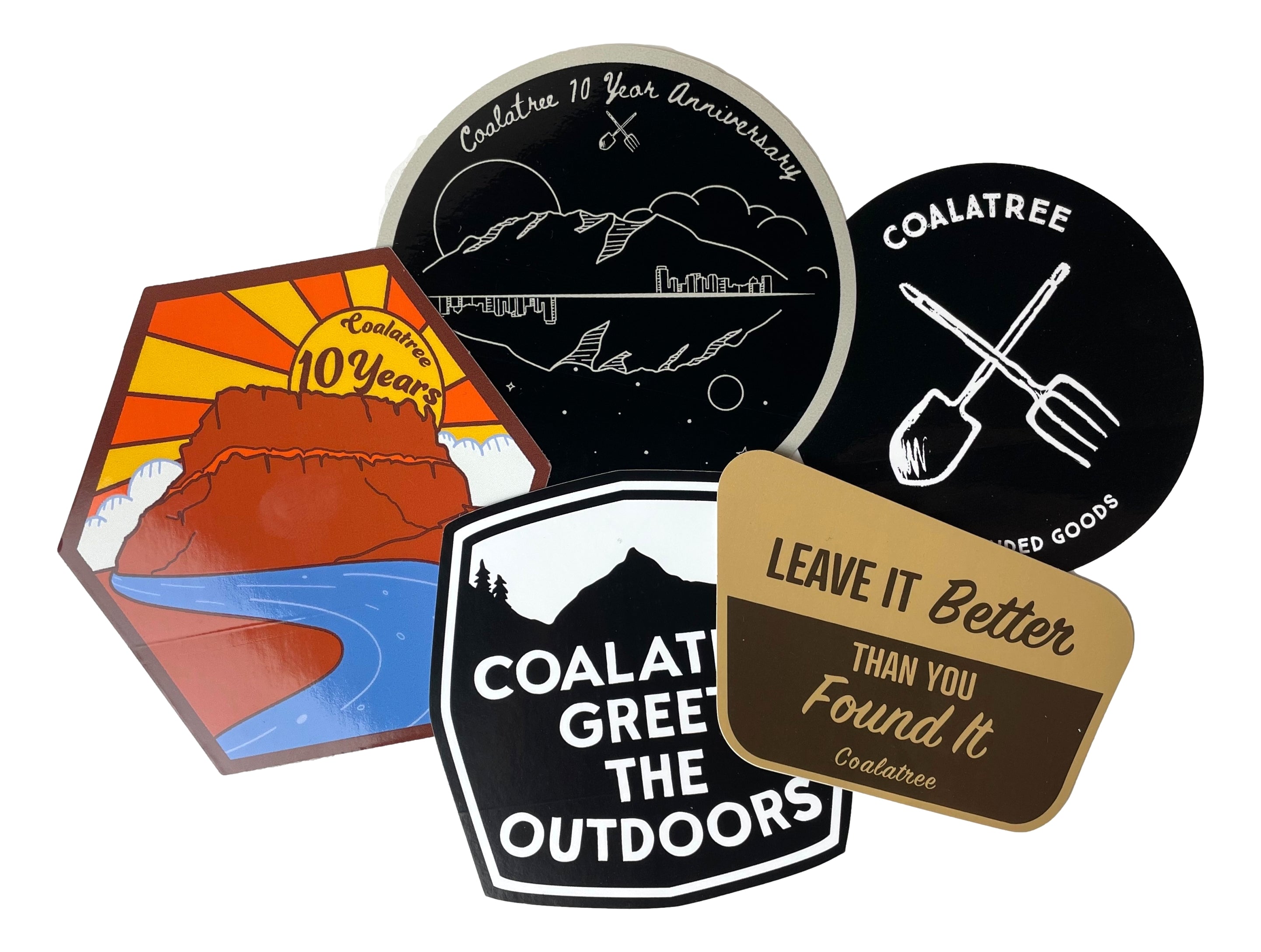Coalatree Mixed Sticker Pack