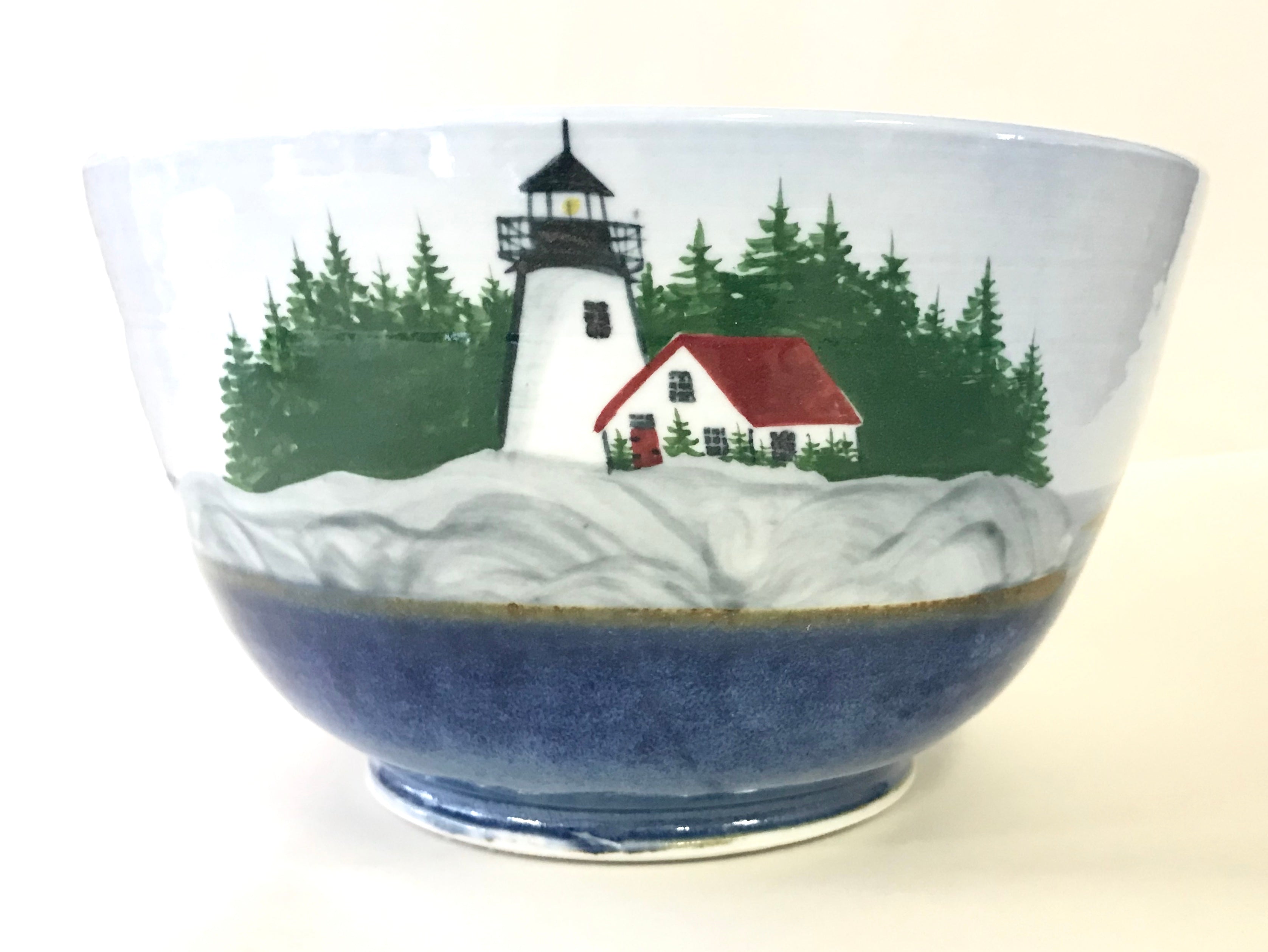 Small Wood Buoy – Sheepscot River Pottery